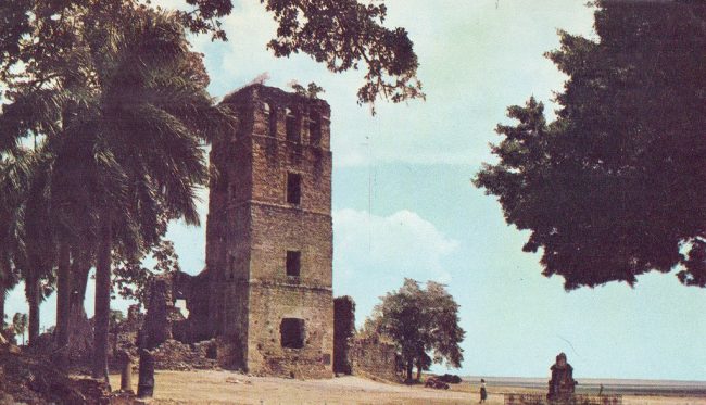 Panamá-la-Vieja-en-el-año-de-1954.