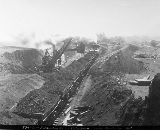 construccion canal panama 93
