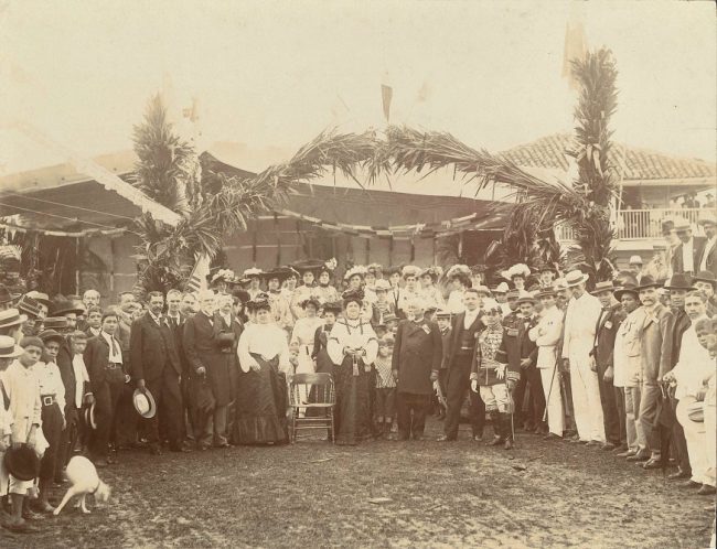 evento de bautizo bandera panama 20 diciembre 1903