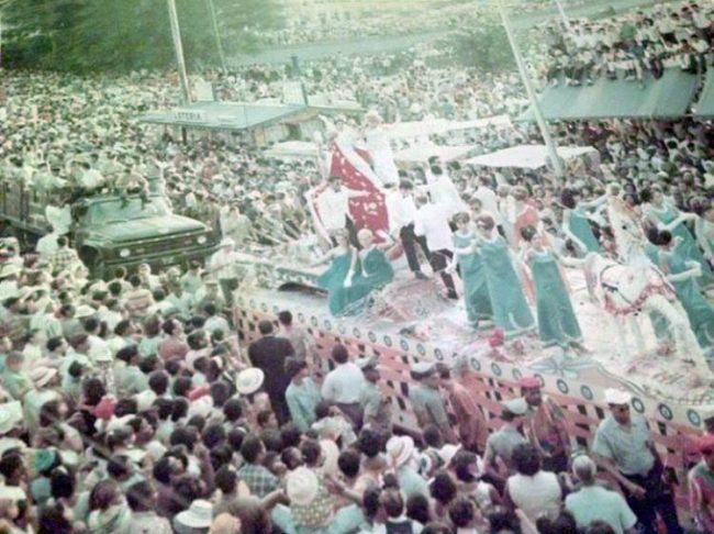 Desfile Martes de Carnaval ciudad de Panama 1968